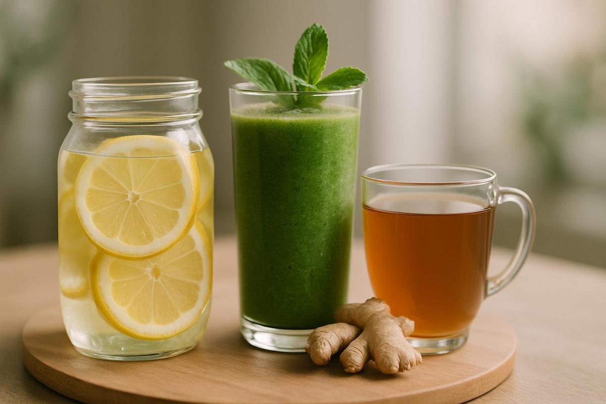 Les meilleures boissons naturelles pour perdre jusqu’à 5 kilos en seulement une semaine