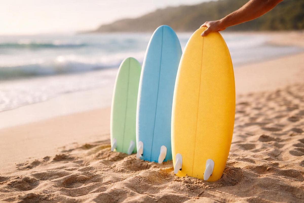 Planche de surf en mousse : comment choisir le modèle adapté à votre niveau